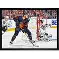 thumbnail image 1 of Connor McDavid Oilers d'Edmonton Toile Encadrée 20x29 vs Los Angeles Kings, 1 of 5