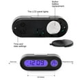 thumbnail image 4 of Car Electronic Clock Luminous Thermometer LED Digital Display Dashboard Clock *, 4 of 9