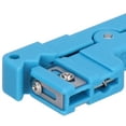 thumbnail image 3 of Pelacables de fibra óptica, tubo de alambre Coaxial, herramienta de corte y pelado de hoja de arco recto, 3 of 8