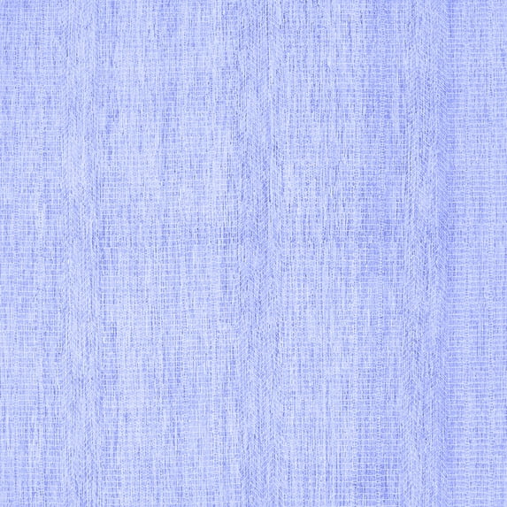 Ahgly Company Indoor Square Solid Blue Modern Area Rugs, 4' Square
