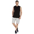 thumbnail image 2 of Inkmeso Printed Elastic Waist Shorts For Men Loungewear W/ Pockets Cotton Resort Shorts, 2 of 7
