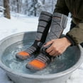 thumbnail image 4 of Rechargeable Heated Socks for Men Women,Washable,Battery Heated Socks 3 Heating Levels for Camping,Hiking,Hunting,Skiing,Walking,Fishing,Winter Sports Outdoors Foot Leg Warmers, 4 of 6