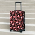 thumbnail image 5 of Yiaed Ladybugs and Red Hearts Print Travel Luggage Cover Suitcase Protector Fits 18-32 Inch Luggage Wheel Covers Patterned Elastic Luggage Anti-scratch（No luggage）（No luggage）-, 5 of 5