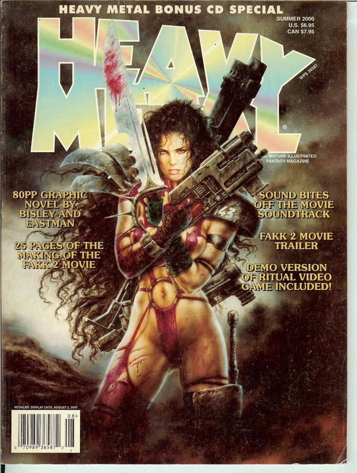 Heavy Metal Magazine Summer 2000