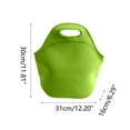 thumbnail image 2 of OAVQHLG3B Insulated Waterproof Carrying Lunch Tote Bag Cooler Box Neoprene lunchbox Container Soft Case baby Handbag School Travel Outdoor Thermal Bag, 2 of 5