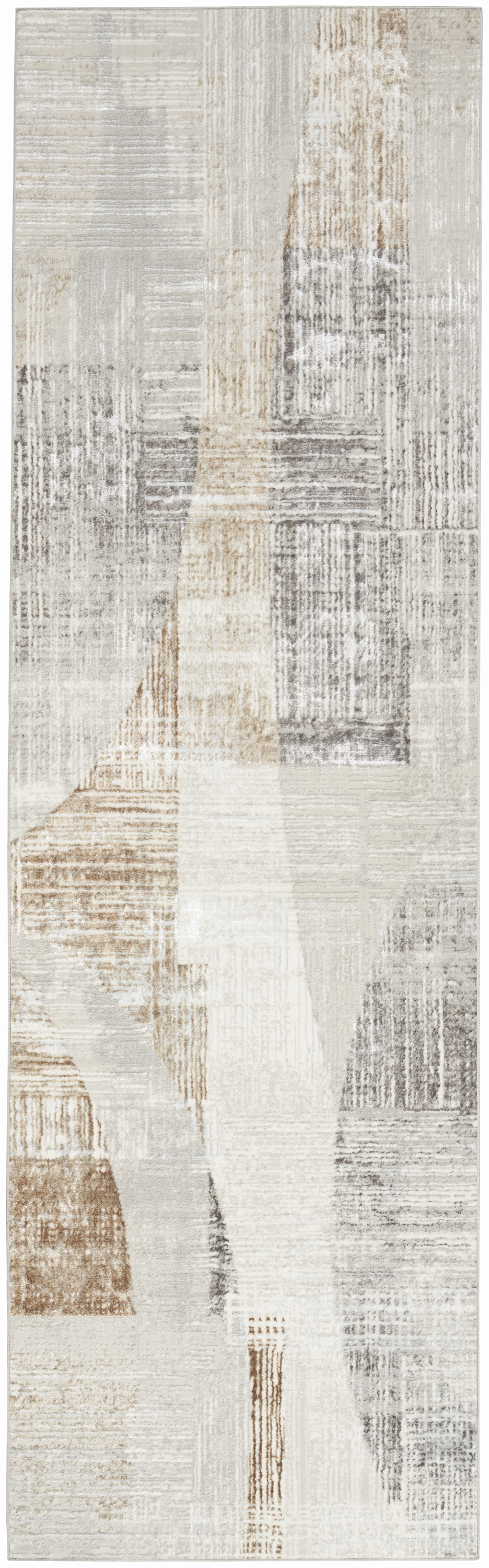Inspire Me! Home Décor Iliana Modern Grey 2'3" x 7'6" Area Rug (2x8)
