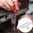thumbnail image 3 of 1 Paire Plateau de Clavier Durable Support Coulissant pour Bureau, 3 of 8