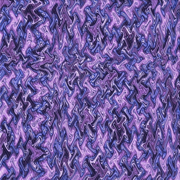 Ahgly Company Indoor Square Patterned Bright Purple Area Rugs, 7' Square