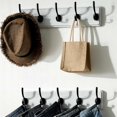 thumbnail image 3 of GFDYREE Rustic Wall Mounted Coat Rack, 16-inches Hole to Hole, Pine Real Wood Plank Wall Coat Rack with 5 Hooks, Farmhouse Coat Hanger Wall Mount for Hanging Backpack Jacket Coat Hat, 3 of 6