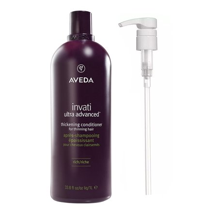 Aveda Invati Thickening Conditioner - Rich with Free Pump 33.8 fl oz (1000ml)