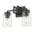 thumbnail image 5 of Golden Lighting Tribeca 2-light Vanity in Matte Black, 5 of 5