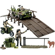 Click N? Play Military Expeditionary Logistics Engineering Unit 29 Piece Play Set with Accessories.
