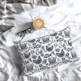 thumbnail image 3 of Salouo Chicken And Fish Pattern Pillow Cases,1PC Pillow Covers with Envelope Closure Decorative Pillow Case for Bed Couch,Pillows Not Included-14"x20", 3 of 6