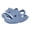 blue, variant on Toddler Kids Shark Clogs, Cute Cartoon Non-Slip Water Shoes, Lightweight EVA Garden Sandals with Adjustable Strap for Boys Girls, Indoor Outdoor Shower Pool Beach Slippers