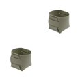 thumbnail image 2 of Bewildely DIY pen holder easy to desktop pen box storage handmade storage holder storage DIY leather office box Nordic ins verde claro 9*9*10 CM 2piezas, 2 of 6