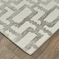 thumbnail image 4 of Feizy Lorrain Modern Geometric, Ivory/Taupe, 5' x 8' Area Rug Easy Care Stain Resistant Fade Resistant Bohemian & Eclectic Floor Rug for Living room Bedroom, 4 of 10