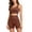 Coffee, variant on Shrysg Women's 2 Piece Sets Wireless Push Up Sports Yoga Bra with High Waist Booty Scrunch Biker Shorts Set for Gym Beige