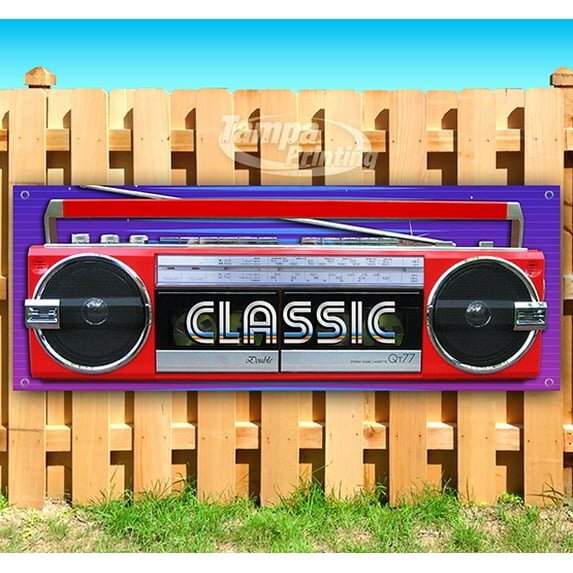 Classic 13 oz Vinyl Banner With Metal Grommets