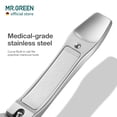 thumbnail image 5 of MR.GREEN Nail Clippers Simplicity and Fashion Fingernail Clippers Nail Cutter Stainless Steel Nail Scissors, 5 of 7