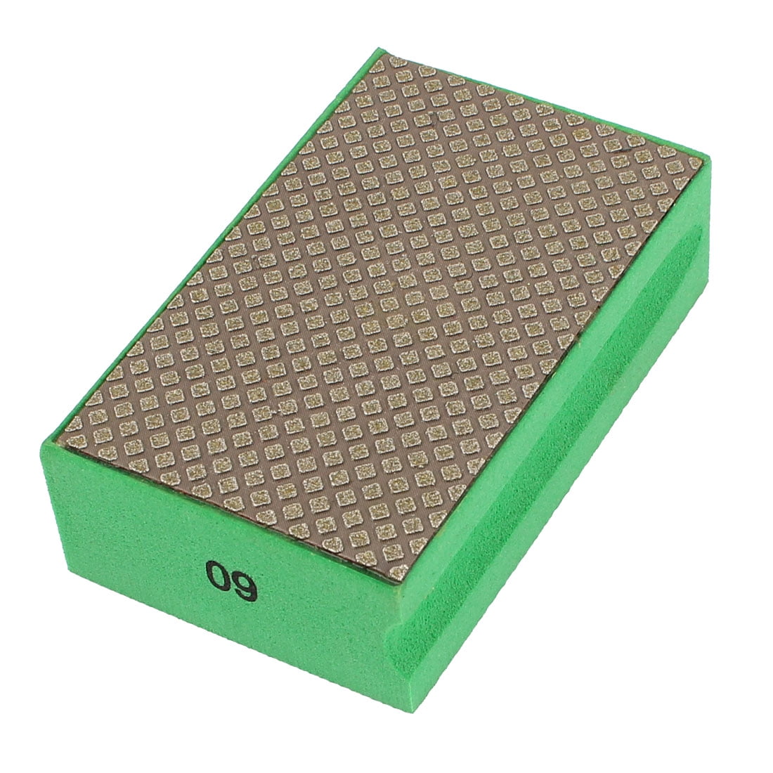 Fine Granite Glass Diamond Hand Polishing Pad Block Grit 60 Green