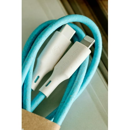 Bluebonnet - 4' USB-C to Lightning Charging Cable - Blue
