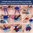 thumbnail image 4 of Limpiadores de tuberías, Limpiadores de tuberías artesanales, Artes y manualidades para niños, Manualidades, Suministros para manualidades, Suministros de arte (200 Limpiadores de tuberías multicolores) Zhivalor CZJP-ZC50, 4 of 8