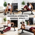 thumbnail image 5 of FLYBIRD Folding Flat Bench 600 lbs, Sturdy Lightweight and Space-saving Bench Press Flat Weight Bench for Home Gym, 5 of 8