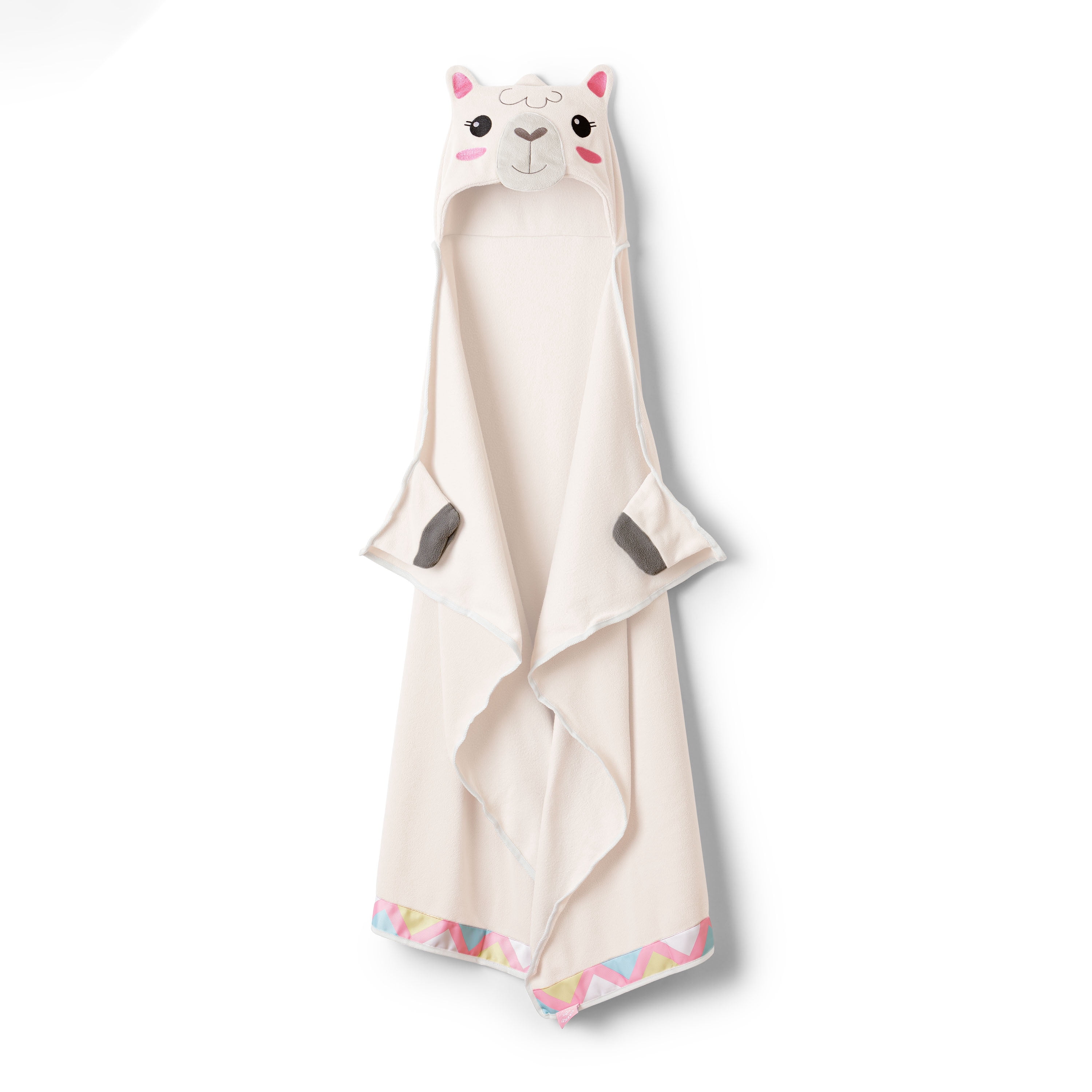 Firefly! Outdoor Gear Izzie the Llama Kid's Wearable Fleece Blanket, Unisex (50 in. x 40 in.)