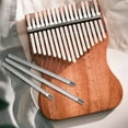 thumbnail image 4 of OULII Silver Rectangular Kalimba Keys Kit for Music Learning Home Decoration 1Set, 4 of 8