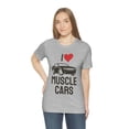 thumbnail image 6 of I Love Muscle Cars Unisex Jersey Short Sleeve Tee, 6 of 10