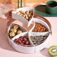 thumbnail image 5 of Hovmgk Portable Snack Platter, Compartmentalized Snack Storage Box with Airtight Lid, Food-Grade Organizer for Travel, Office, Picnics & Road Trips, Large Capacity, Dustproof Design, 5 of 9
