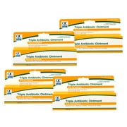 4 Pack - Quality Choice Triple Antibiotic Ointment, First Aid to Help Prevent Infection in Minor Cuts, Scrapes, Burns, 0.5 OZ