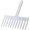 Leaf, variant on Martallato Frank Haasnoot Chocolate-Decoration Tool Comb Inch High 2-3/8 Inch, Feather