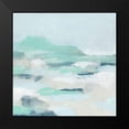 thumbnail image 2 of Vess, June Erica 12x12 Black Modern Framed Museum Art Print Titled - Blue Mesa I, 2 of 5