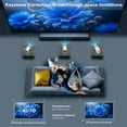 thumbnail image 4 of 4K Mini Projector with WiFi 6 & Bluetooth 5.0, Portable Smart Home Theater Projector 1080P, 180° Rotatable, Auto Keystone, Android 11, Netflix Built-in, HDMI/USB, 200 ANSI for Movies, Gaming, Outdoor, 4 of 12