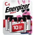 thumbnail image 1 of Batería Energizer Max C Premium Alcalina, paquete de 4, 1 of 5