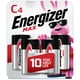 thumbnail image 1 of Batería Energizer Max C Premium Alcalina, paquete de 4, 1 of 5