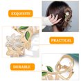 thumbnail image 3 of 2 Pcs Medium Hair Clips Flower Catch Fish Women's, 3 of 6