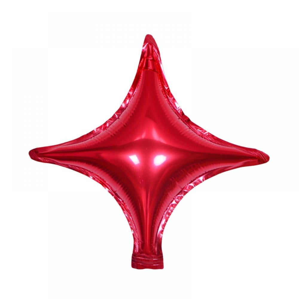 Balloons 5PCS Star Balloon Party Decoration Four-pointed 10inch Foil Wedding 