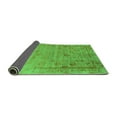 thumbnail image 2 of Ahgly Company Indoor Square Oriental Green Industrial Area Rugs, 7' Square, 2 of 4