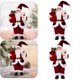 thumbnail image 4 of Navideña Papá Noel Regalo Nuevo Color Rojo 2 Uds., 4 of 4