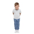 thumbnail image 5 of Resinta 4 Pack Toddler and Boys Joggers Sweatpants Kids Pull-On Active Pants with Drawstring Casual Athletic Clothes, 5 of 9