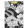 thumbnail image 1 of FMSHPON Snakes Flowers Clipboard Hardboard Wood Nursing Clip Board and Pull for Standard A4 Letter 13x9 inches, 1 of 8