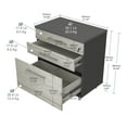 thumbnail image 4 of Inval Kratos 6-Piece Garage Cabinet Set in Chantilly & Dark Gray, 4 of 7