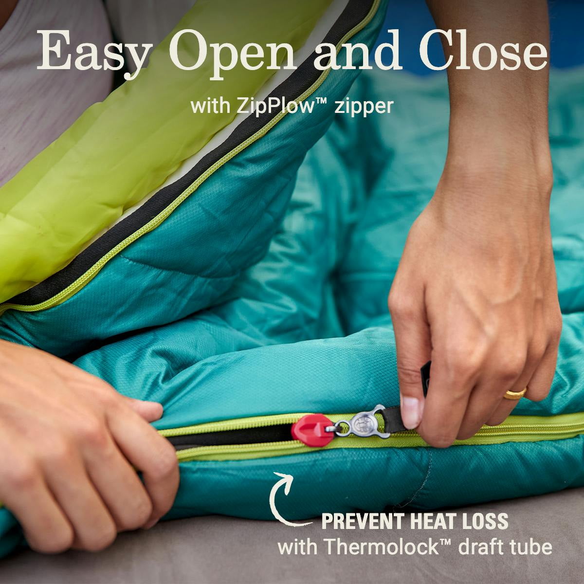 Coleman Big Bay™ 40° Big & Tall Contour Sleeping Bag