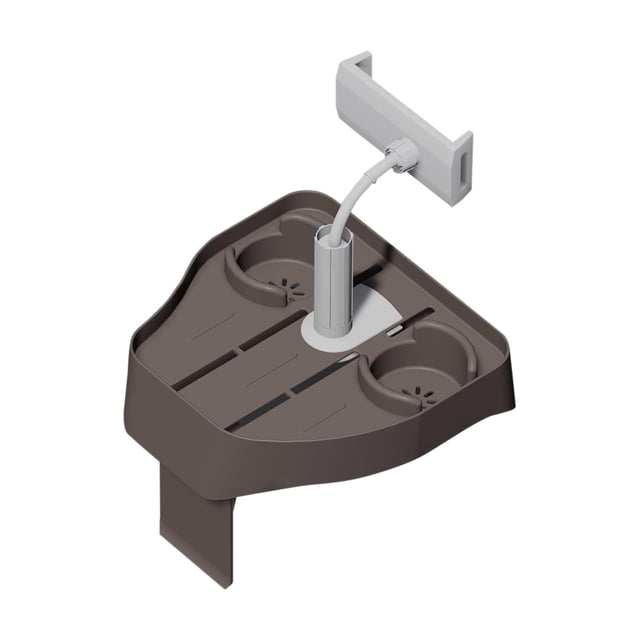 3 In 1 Adjustable Cup Holder Phone Stand For Inflatable Pools Spas Hot Tub Caddy Drink Tray Outdoor Accessory