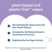 WaterWipes Sensitive Soothing, 99% Water with Botanical Extract, Unscented Baby Wipes, 240 Wipes
