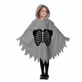 thumbnail image 4 of jiaxiM Halloween Cape, Poncho Cloak, Halloween Poncho, Printed Outerwear, Lightweight Loose Fit Cape, All‑Season Holiday Wear, Fashion Outer Cloak, 4 of 9