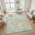 thumbnail image 7 of Addison Rugs Mayfield Premium Machine Washable Transitional Modern Teal Rectangle Rug, 2'6" x 3'10", 7 of 7