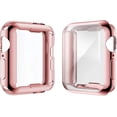 thumbnail image 1 of 2 piezas de funda protectora adecuada para Apple Watch Series 6/SE/Series 5/Series 4 Protector de pantalla 40mm funda protectora ultrafina Xemadio HMHZ1564-2, 1 of 5